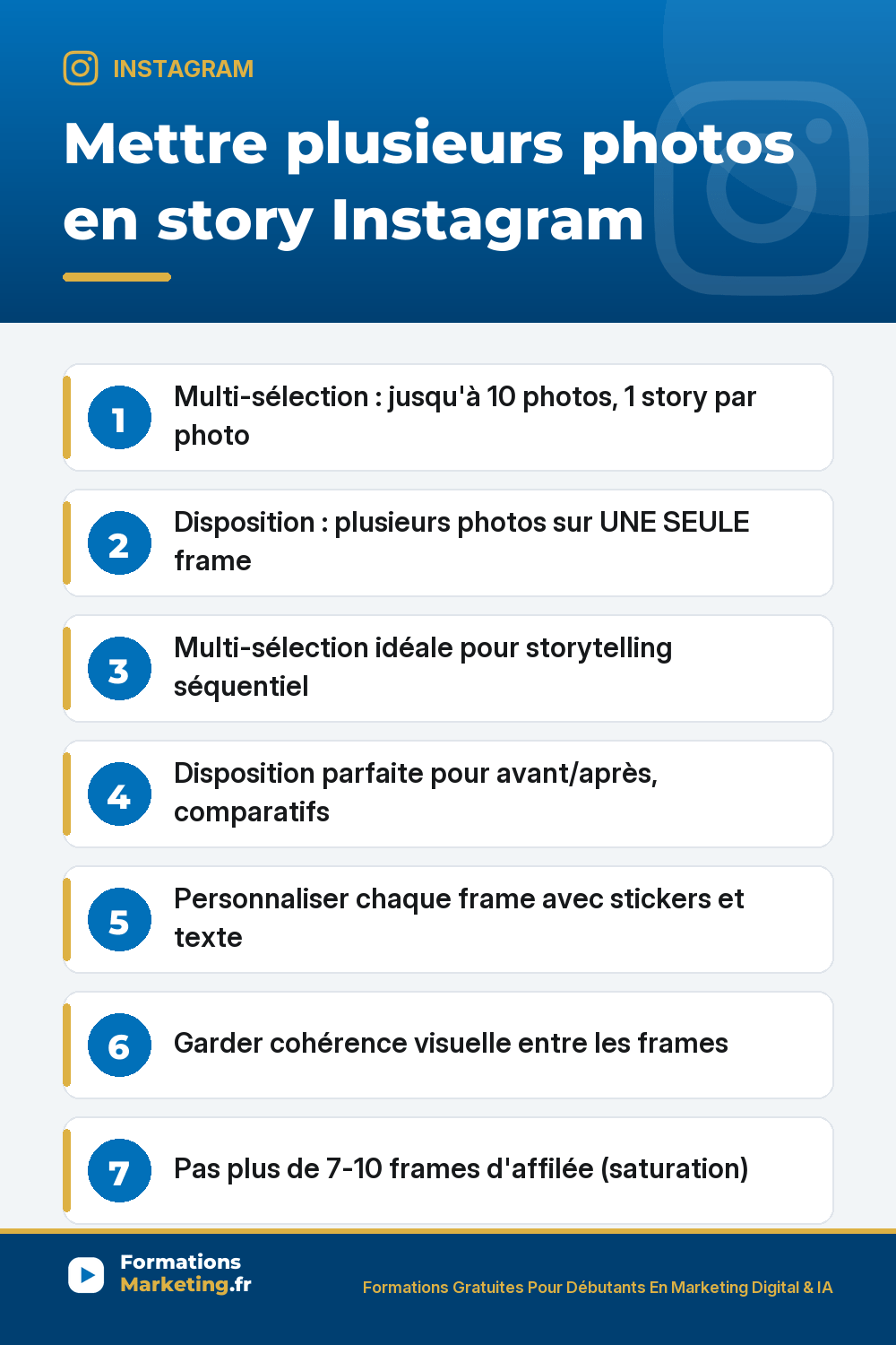 plusieurs photos story pinterest Mettre plusieurs photos en story Instagram 2 méthodes : multi-sélection jusqu'à 10 photos une story par photo idéale storytelling séquentiel récap journée étapes tutoriel série de moments, Disposition mosaïque plusieurs photos sur une seule frame idéale avant/après comparatif synthèse visuelle 4 produits d'un coup