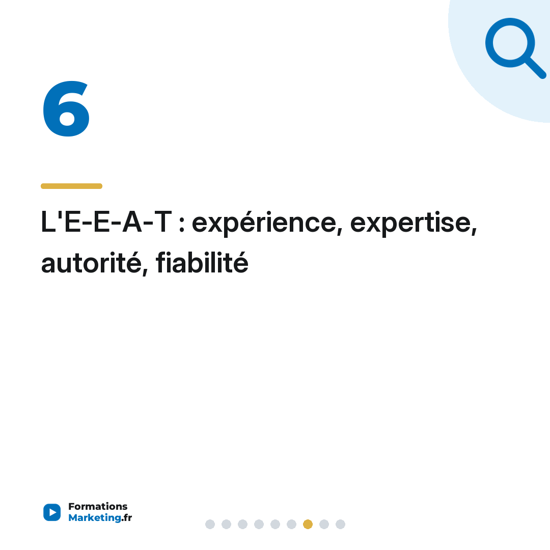 L'E-E-A-T : expérience, expertise, autorité, fiabilité