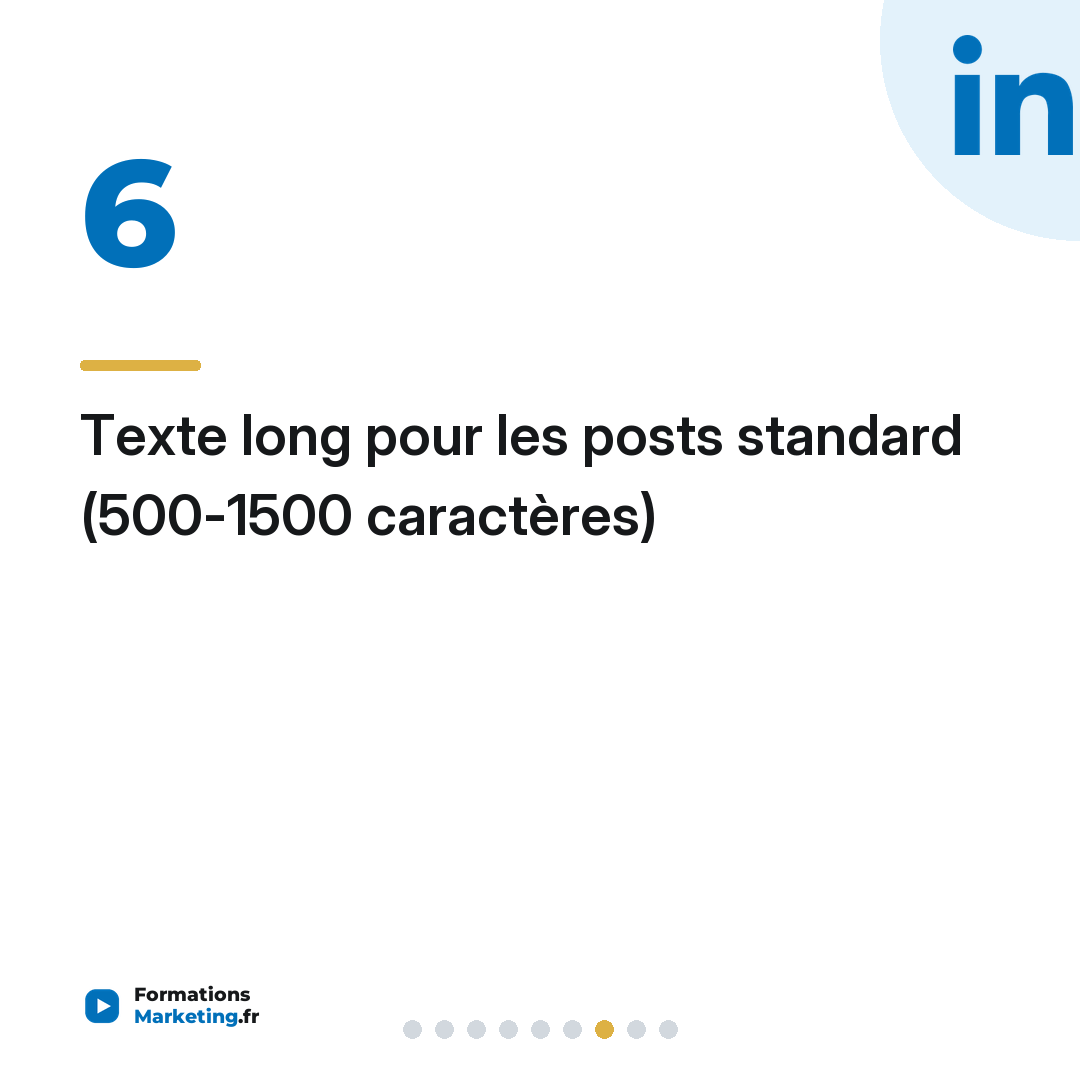 Texte long pour les posts standard (500-1500 caractères)