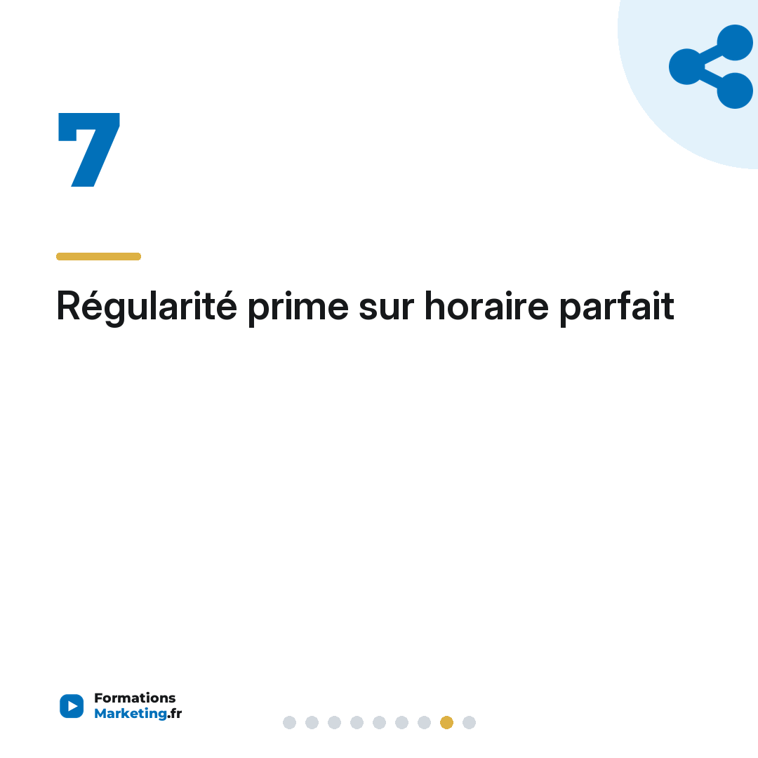 Régularité prime sur horaire parfait