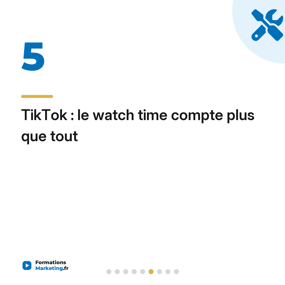 TikTok : le watch time compte plus que tout