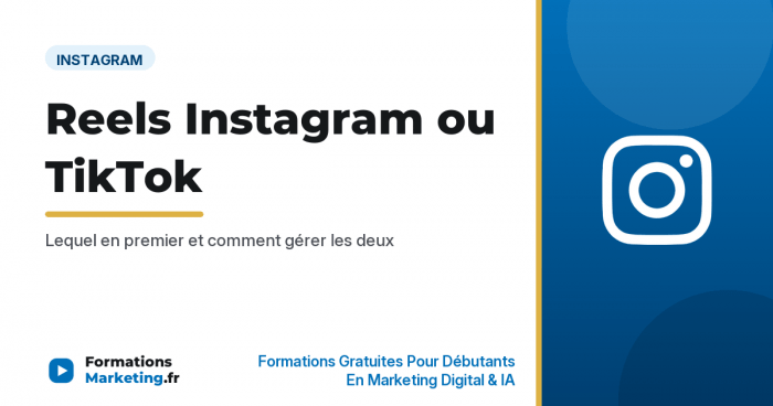 reels vs tiktok vignette Reels Instagram ou TikTok : lequel choisir - formationsmarketing.fr