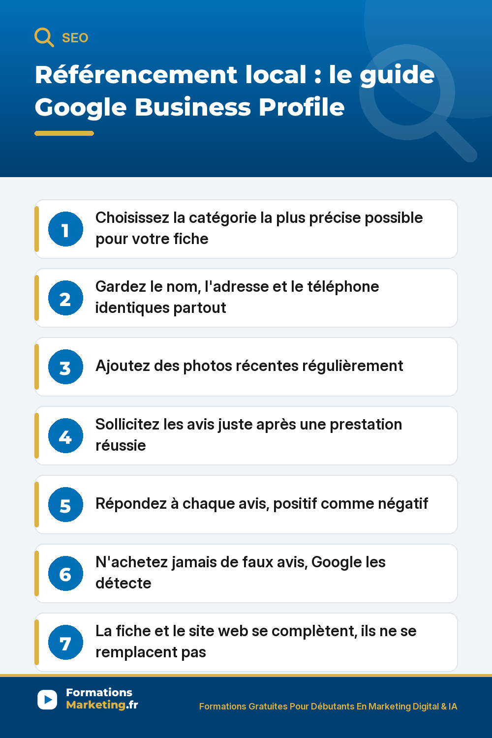 referencement local pinterest Référencement local : catégorie précise, informations cohérentes, photos récentes, avis clients sollicités et suivis