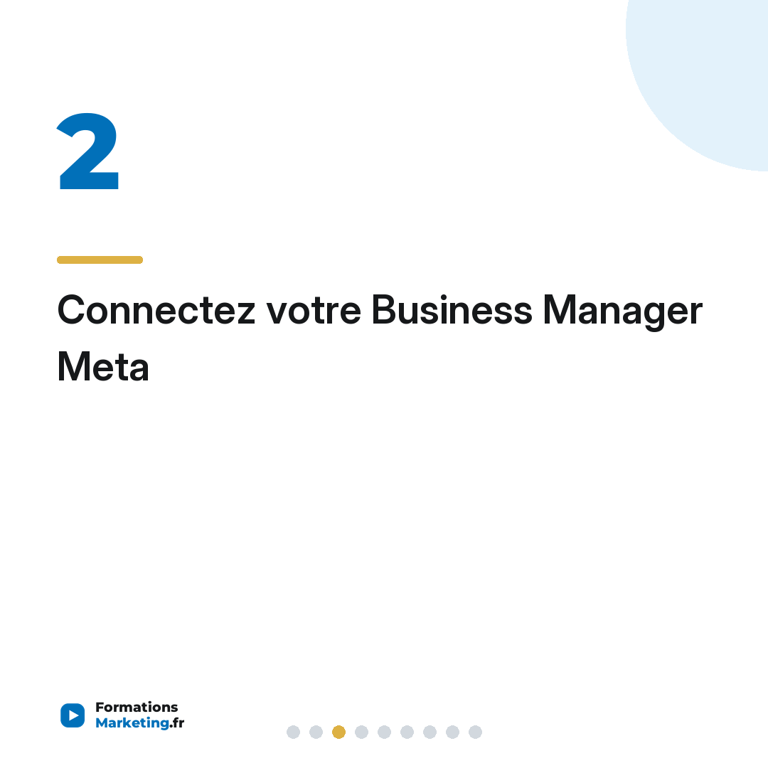 Connectez votre Business Manager Meta