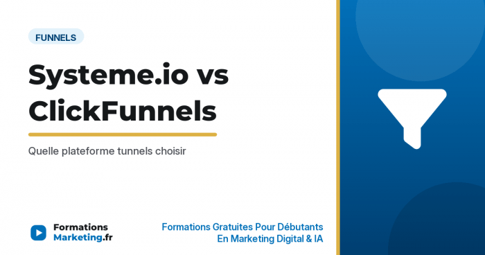 sio vs cf vignette Systeme.io vs ClickFunnels : Quelle plateforme tunnels choisir - formationsmarketing.fr