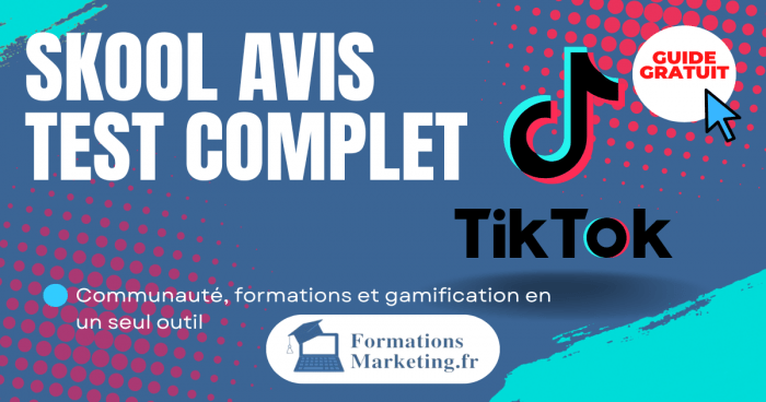 skool avis Skool avis test complet plateforme communaute en ligne