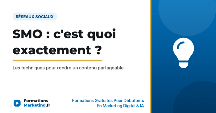 SMO, Social Media Optimization expliqué - formationsmarketing.fr