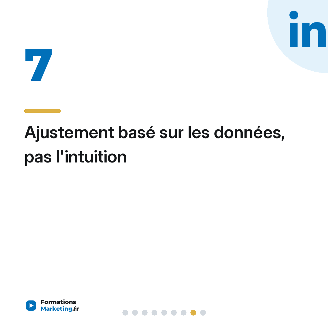 Ajustement basé sur les données, pas l'intuition