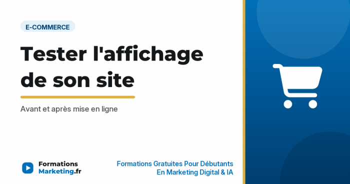tester site vignette Tester l'affichage de son site : Avant et après mise en ligne - formationsmarketing.fr