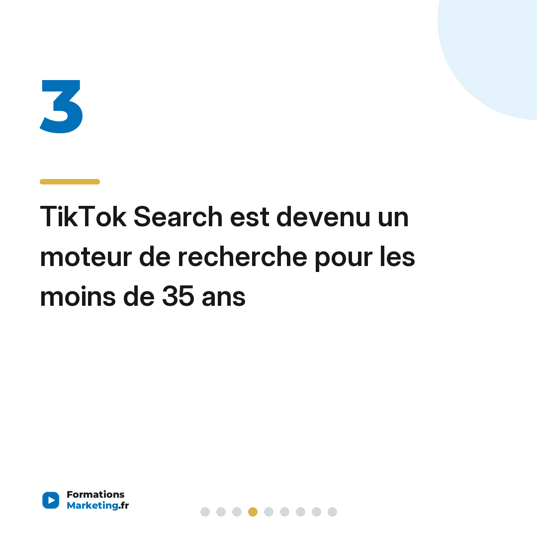 TikTok Search est devenu un moteur de recherche pour les moins de 35 ans