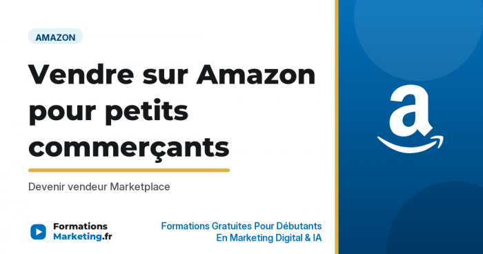 Vendre sur Amazon pour petits commerçants : Devenir vendeur Marketplace - formationsmarketing.fr