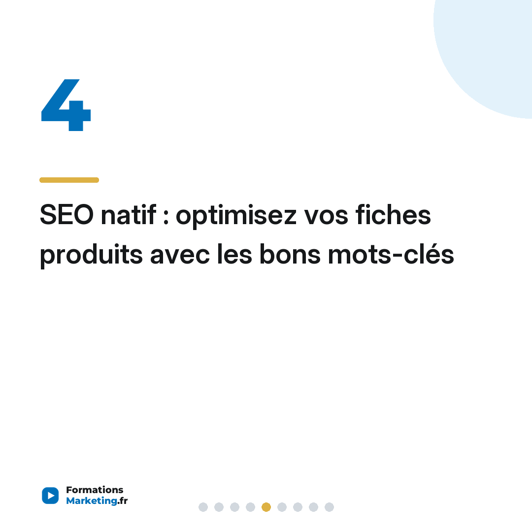 SEO natif : optimisez vos fiches produits avec les bons mots-clés