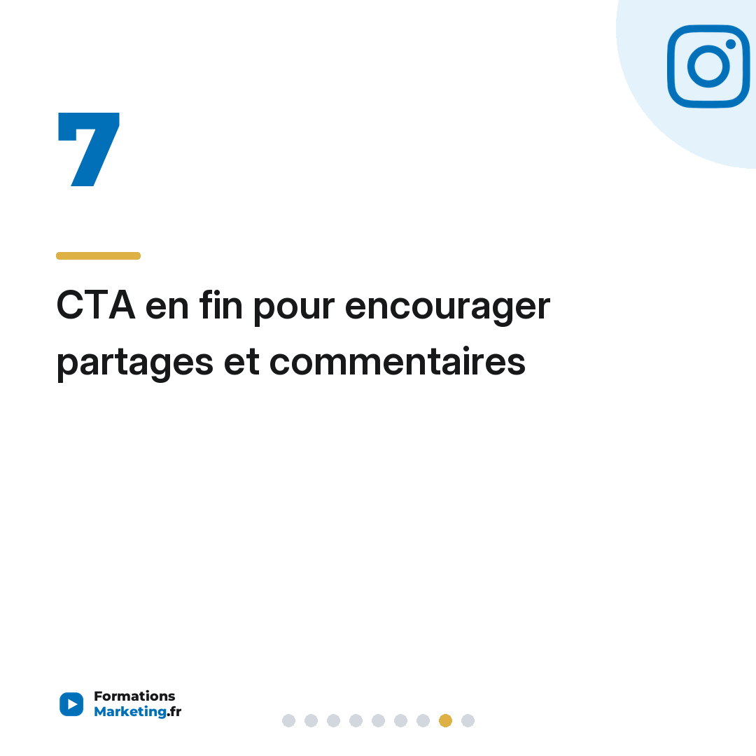 CTA en fin pour encourager partages et commentaires