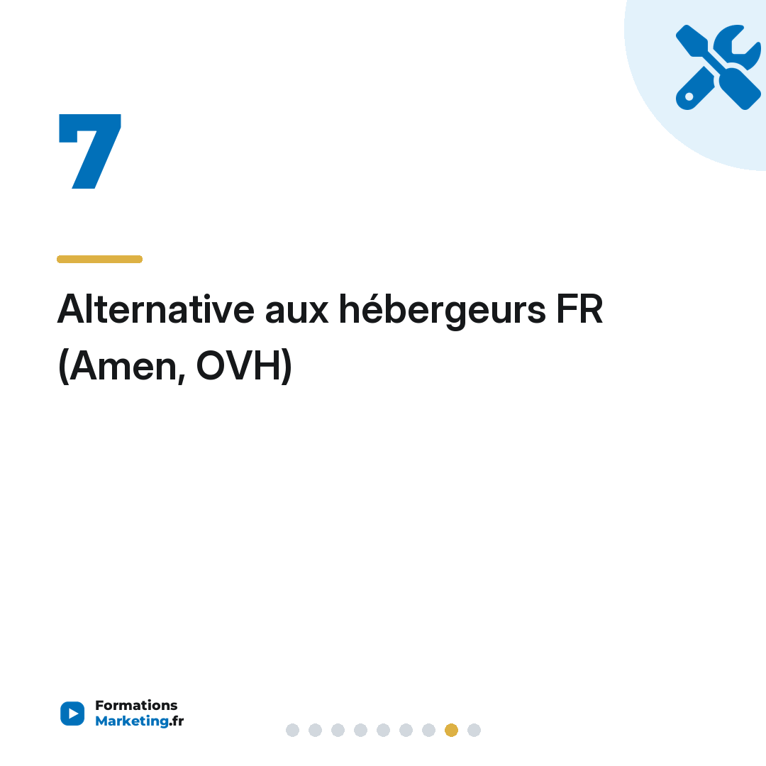 Alternative aux hébergeurs FR (Amen, OVH)